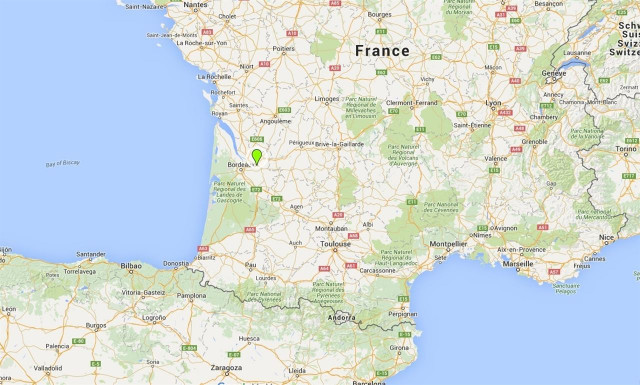 Choque frontal Francia