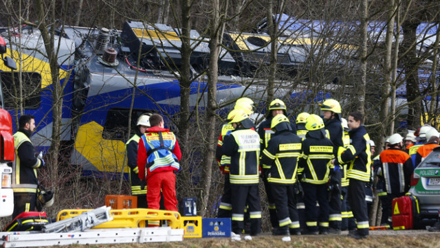 Accidente de tren en Alemania