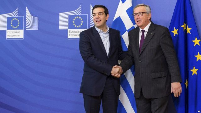 Juncker y Tsipras