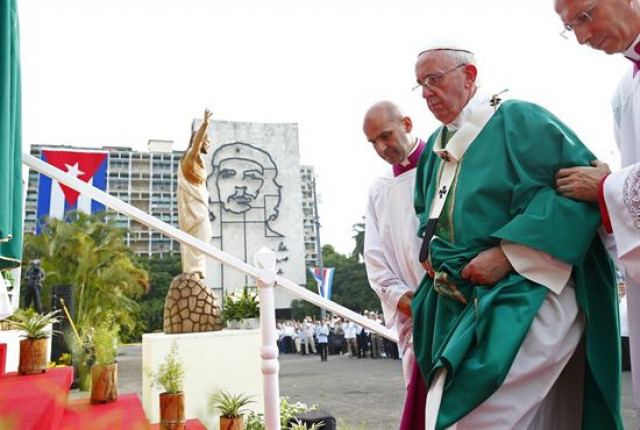 El Papa visita Cuba 