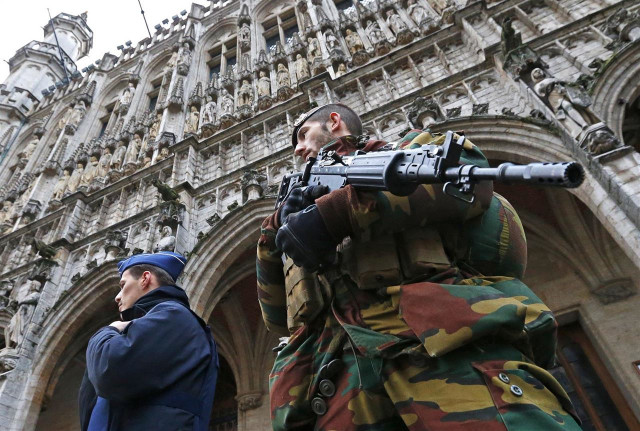 Operación policial en Bruselas