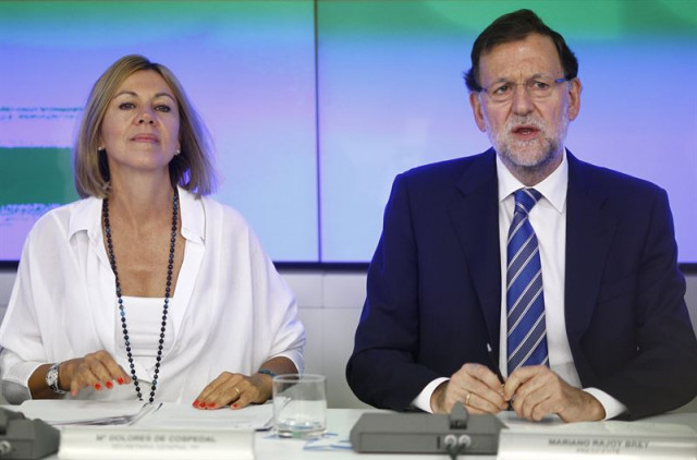 Mariano Rajoy y Maria Dolores de Cospedal