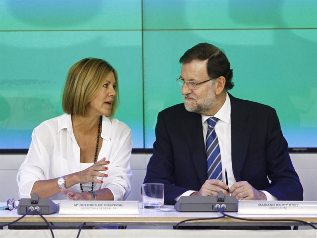 Mariano Rajoy y Maria Dolores de Cospedal