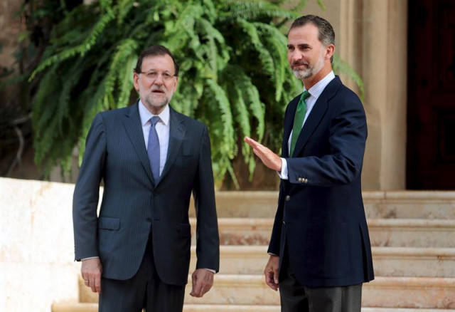 Mariano Rajoy y Felipe VI