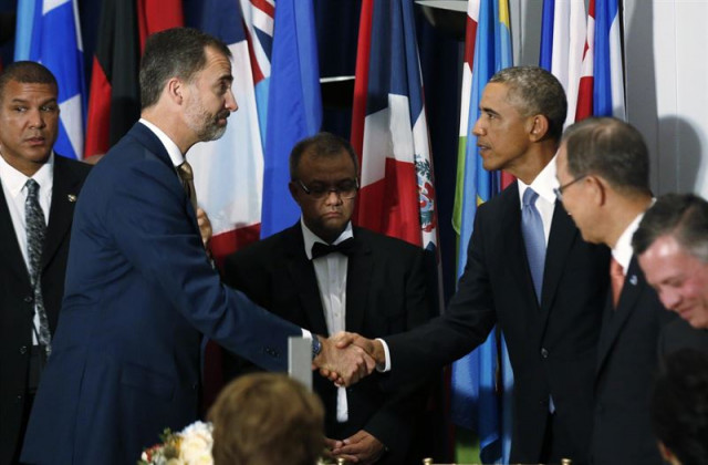 Felipe VI y Barak Obama