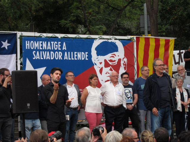 Homenaje a Salvador Allende