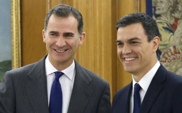 Felipe VI y Pedro Sánchez