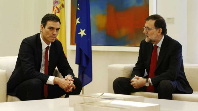 Pedro Sánchez y Mariano Rajoy