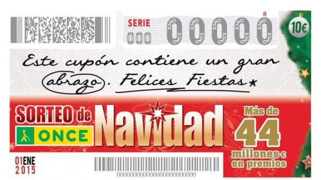 ONCE Sorteo Extraordinario de Navidad