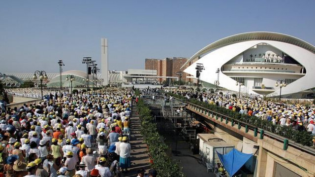 Visita Papa Valencia en el año 2006