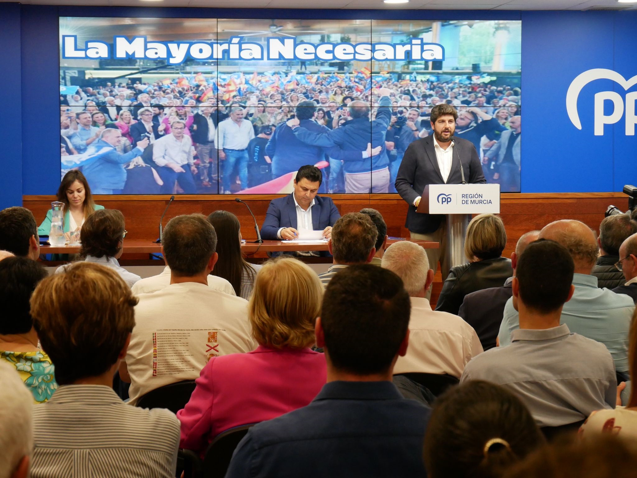 López Miras advierte que las urnas han sido lo suficientemente claras para que nadie frene …