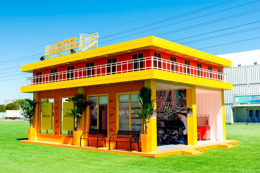 El Corte Inglés is installed in Mad Cool with space to enjoy brands like Nike or L'Oreal.