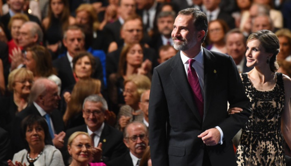 Majestades don felipe dona leticia premios princesa asturias