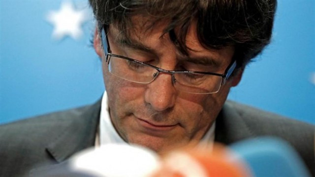 El expresident de la Generalitat de Catalunya Carles Puigdemont