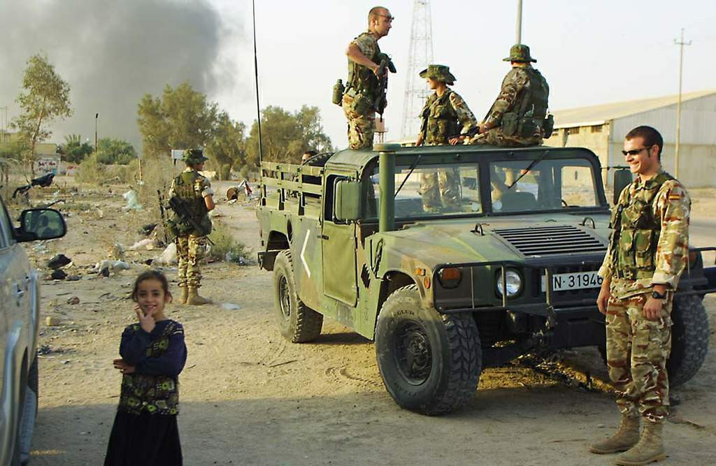 Militares espanoles irak