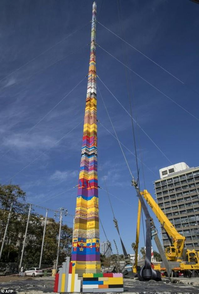 Tel Aviv Lego tower