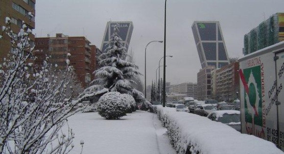 Madrid nevado