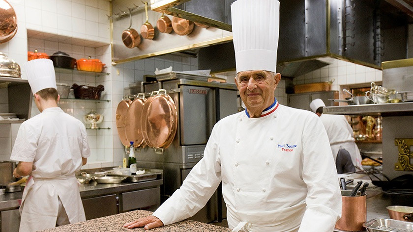 Paul Bocuse at lauberge du pont de collonges