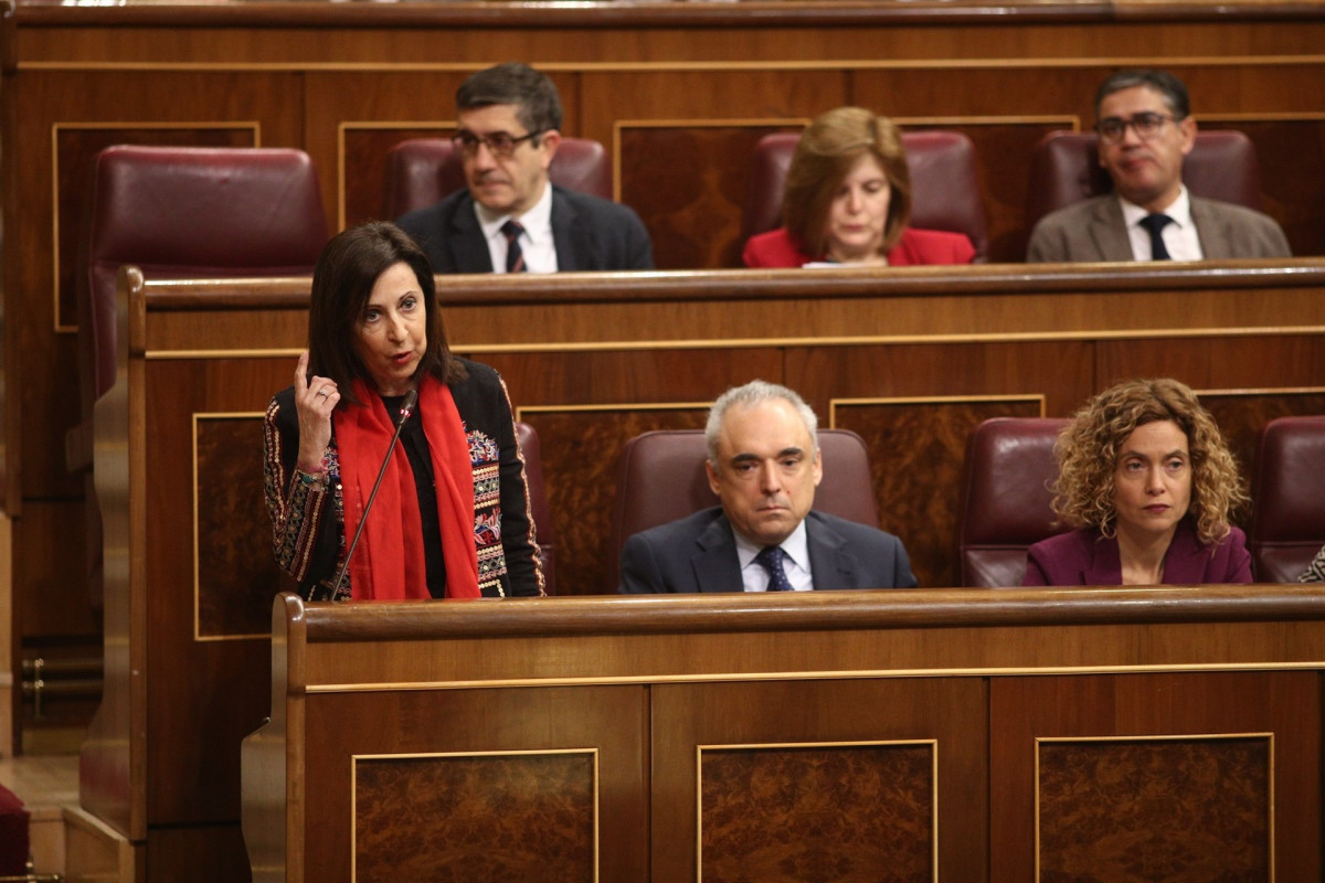 Margarita Robles interviene en el Congreso