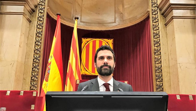 Roger Torrent, presidente del Parlamento catalu00e1n