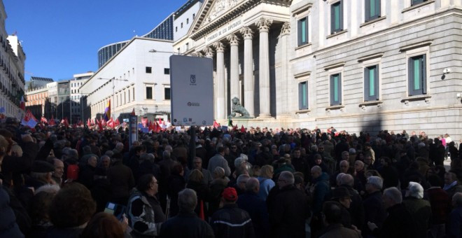 Pensionistas congreso madrid