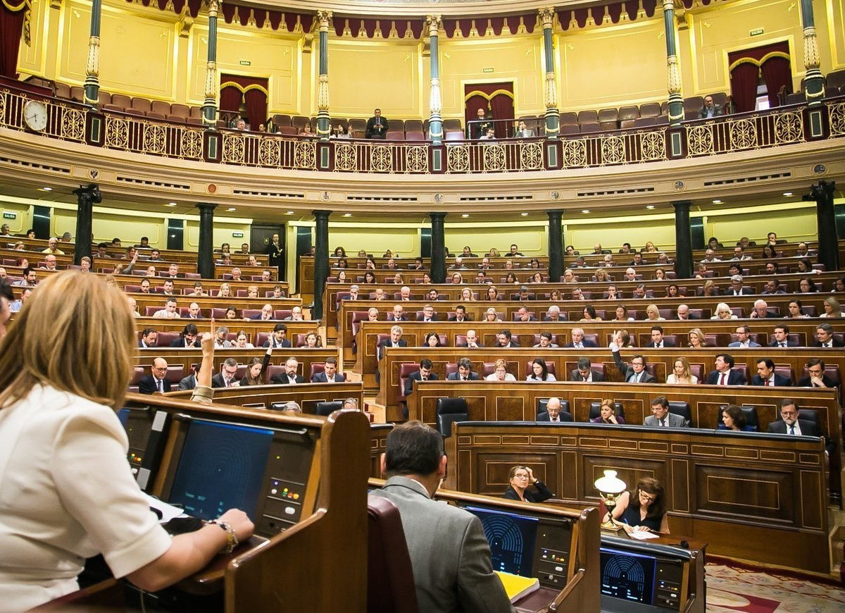 Diputados en el Congreso