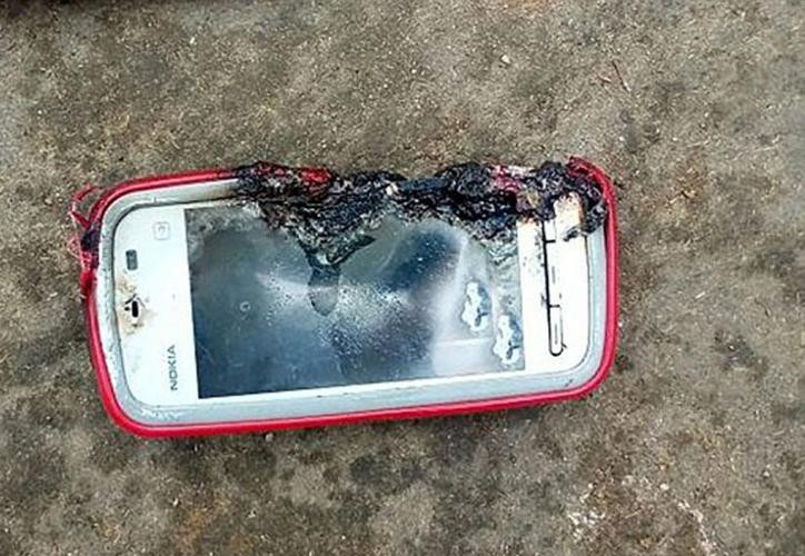 Explosion de un movil en la India