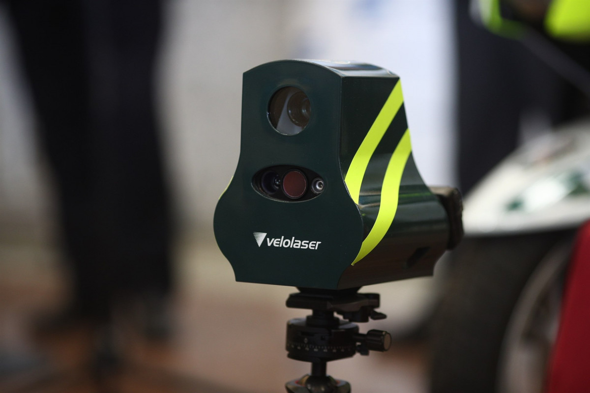 Mini radar velolaser