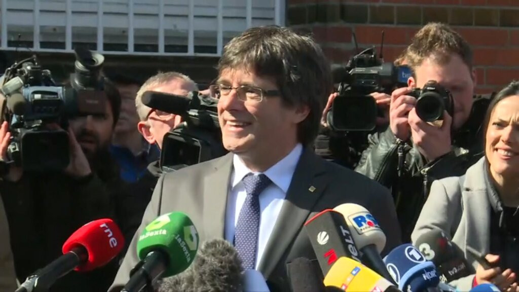 Puigdemont sal de prisiu00f3n