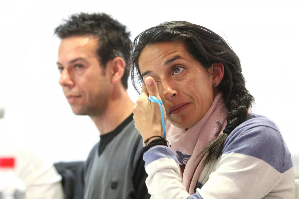 Rueda de prensa de Ángel y Patricia, padres de Gabriel Cruz