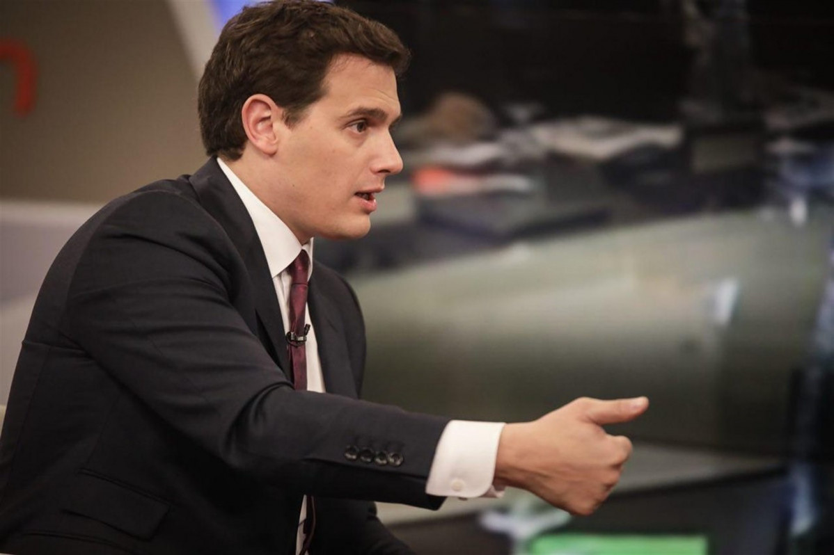 El presidente de Cs, Albert Rivera, entrevistado en Canal Sur