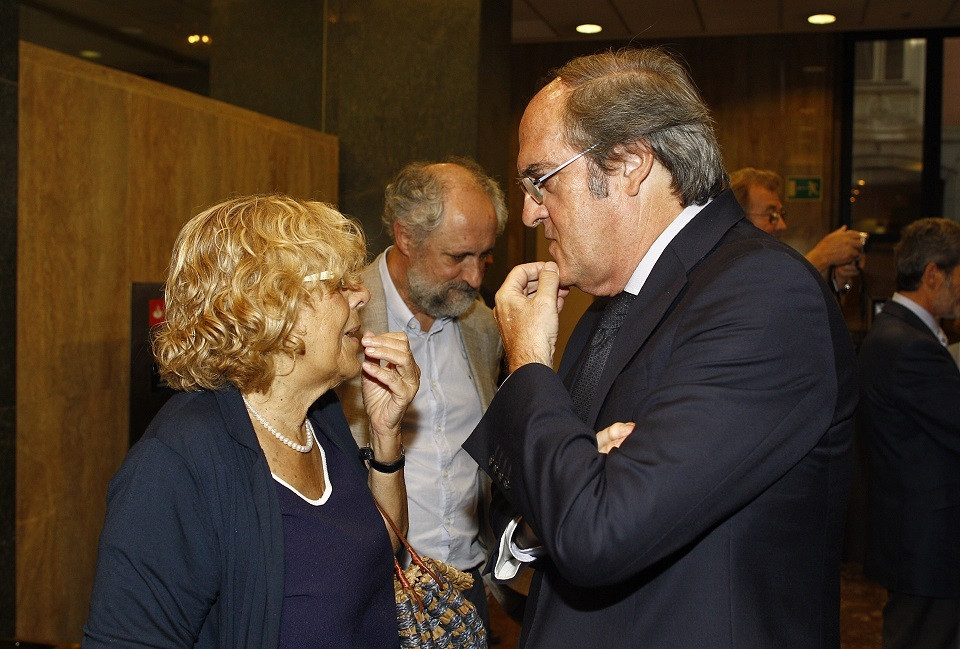 Manuela Carmena y u00c1ngel Gabilondo