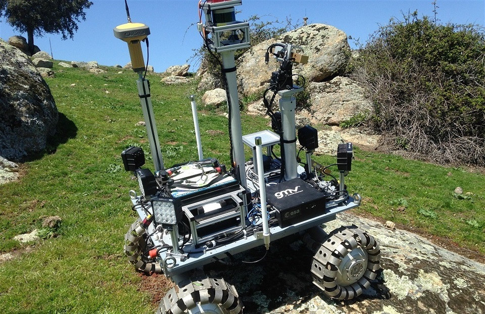 Prototipo de rover del proyecto GOTCHA de la ESA