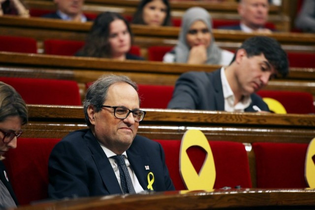 Torra parlament investidura 14052018