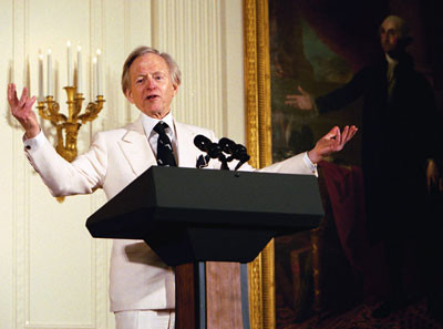 Tom Wolfe en la Casa Blanca