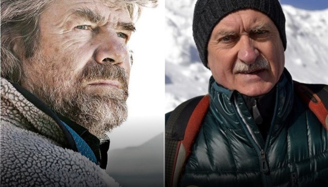 Reinhold Messner y Krzysztof Wielicki