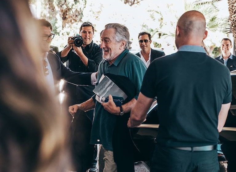 Robert de Niro inaugura un hotel de lujo en Marbella