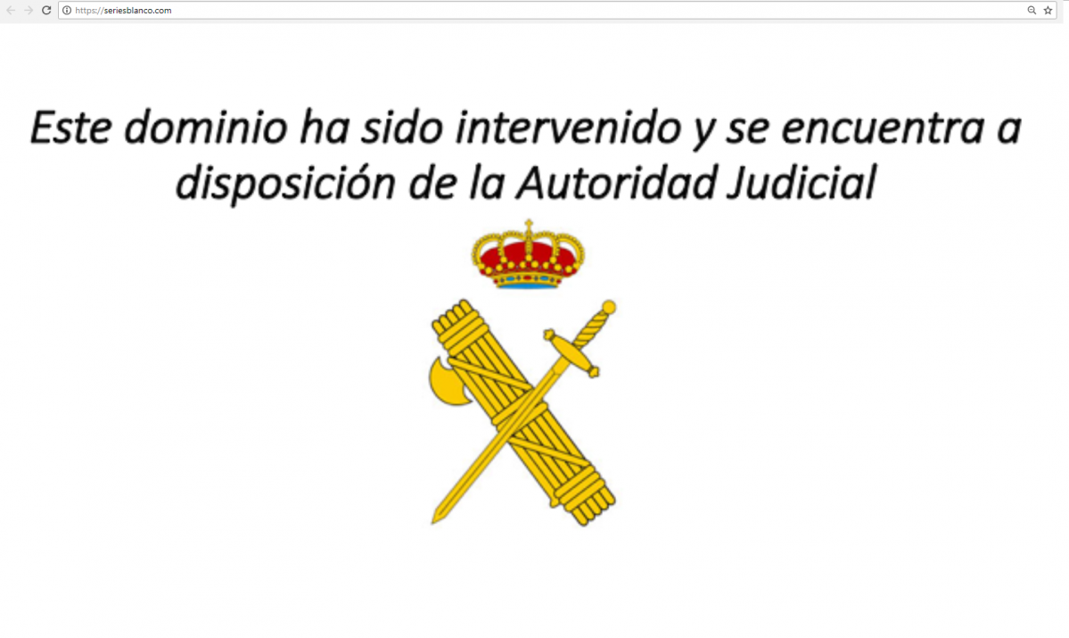 La Guardia Civil cierra las webs de SeriesBlanco 1783058?w=1200&zc=4