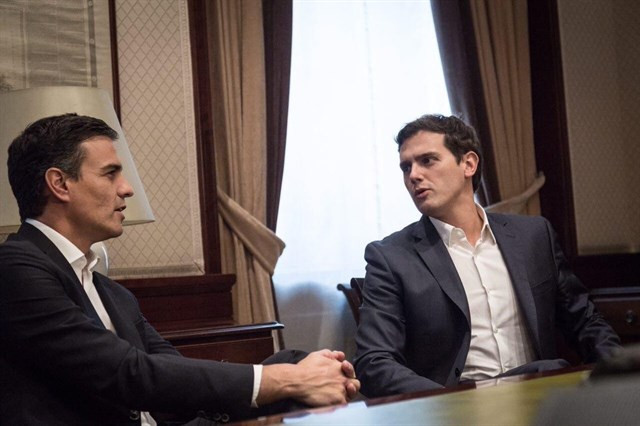 Pedro sanchez albert rivera