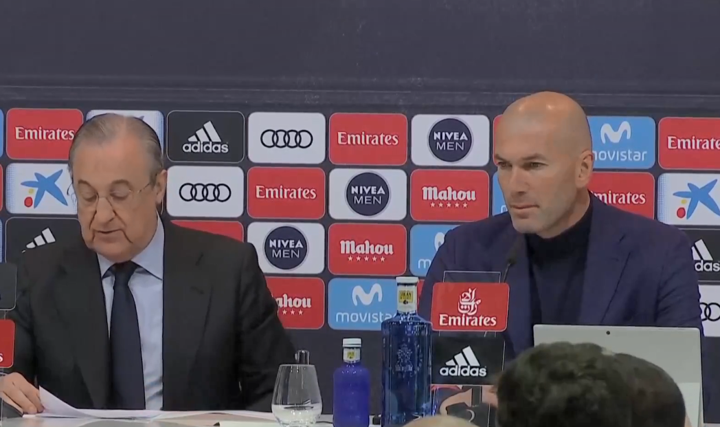 Zidane dimite