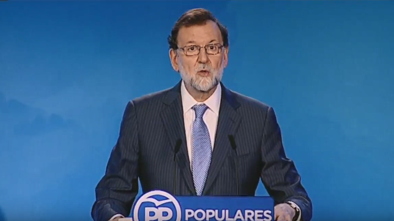 Rajoy u200banuncia Congreso extraordinario del PP para los du00edas 20 y 21 de julio