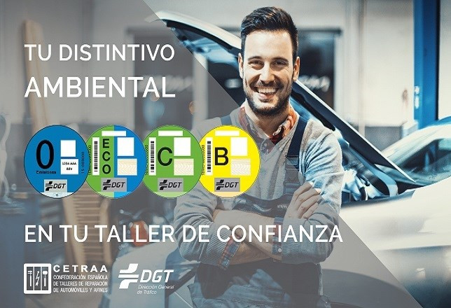 Distintivos ambientales de la DGT