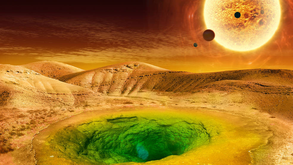 Como seria la vida en un exoplaneta