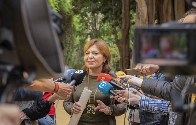 La presidenta del PPCV, Isabel Bonig