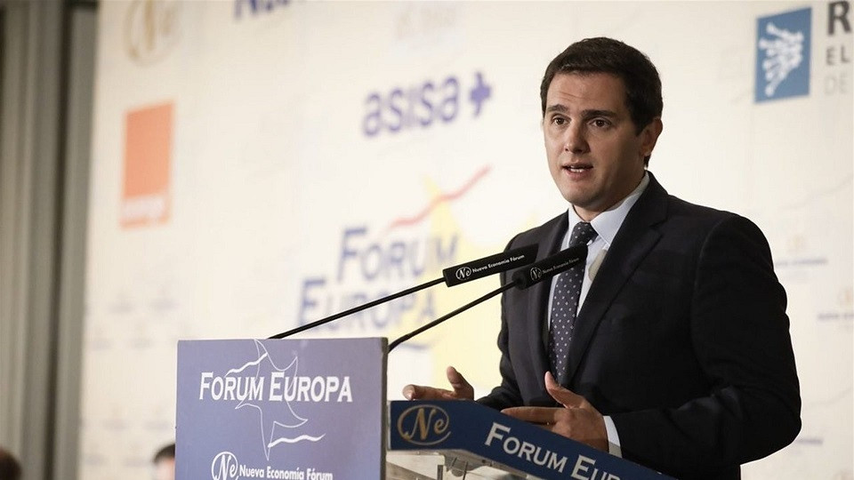 El presidente de Ciudadanos, Albert Rivera