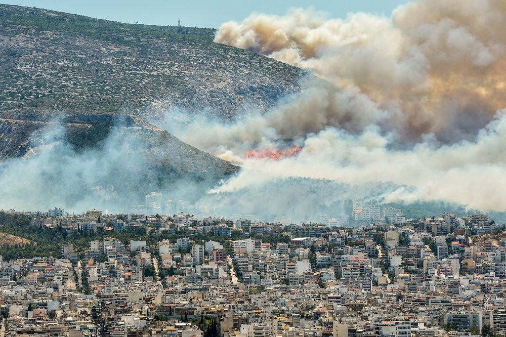 Incendio atenas