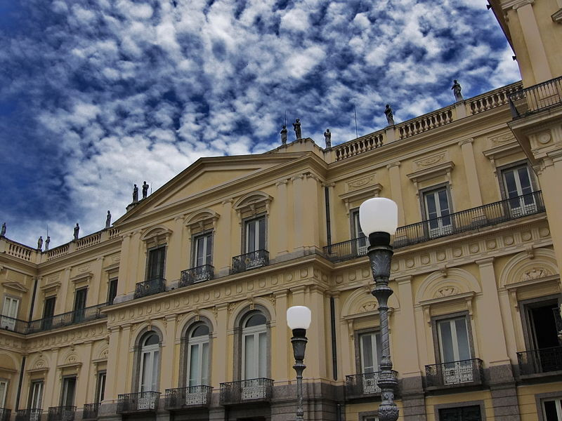 Fachada do Museu da Universidade Federal do Rio de Janeiro