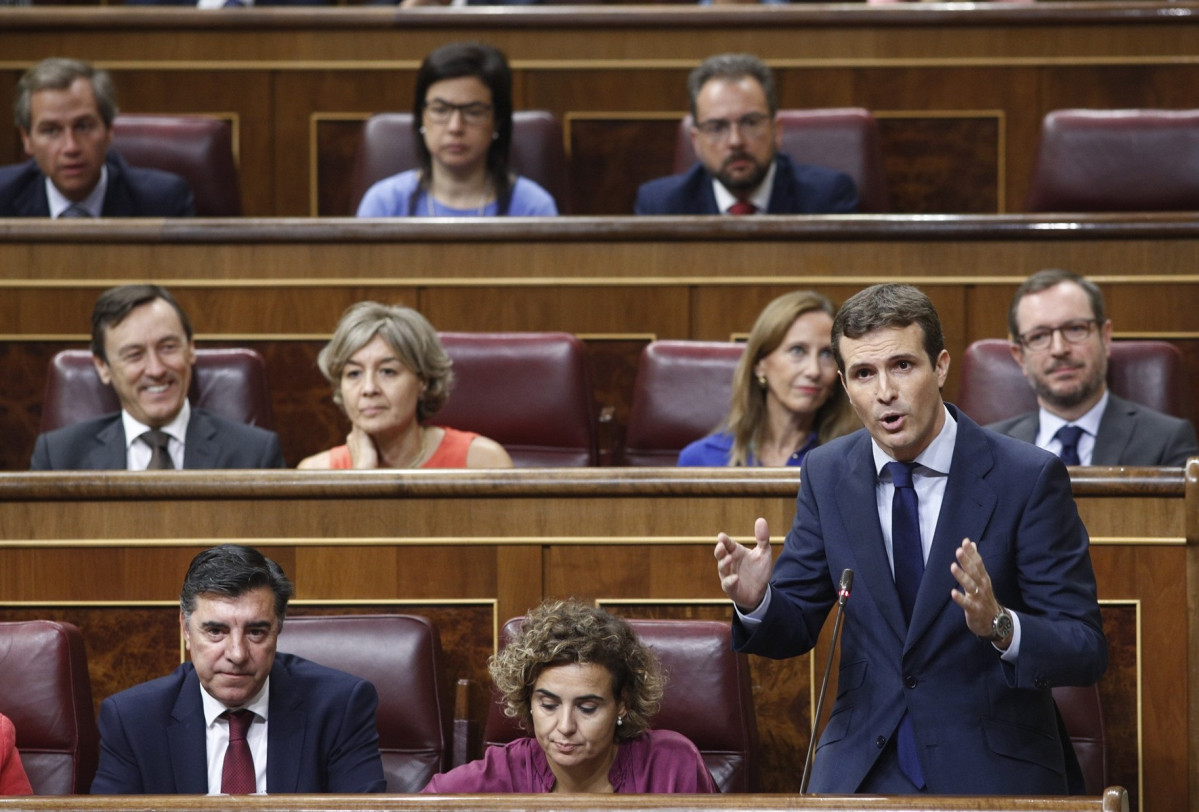 Pablo Casado estu00e1 nervioso y enfadado