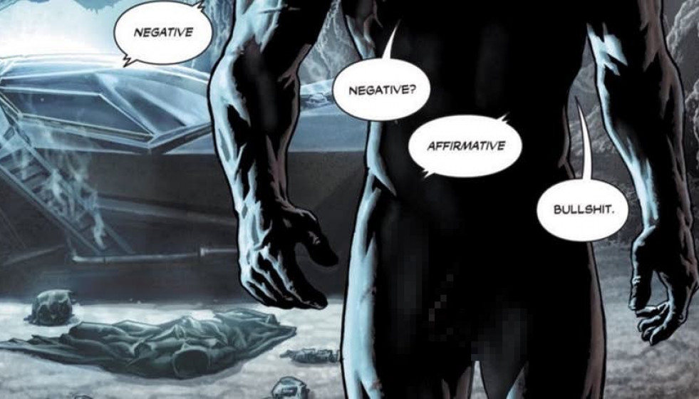 El pene de Batman pixelado