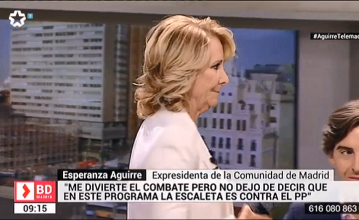 Aguirre se va de Telemdrid